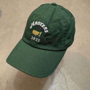 The Masters 2022 Green Embroidered Golf Hat Strap Back American Needle